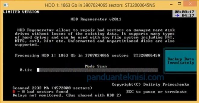 Tutorial Cara Memperbaiki Hardisk Rusak Bad Sector Panduan Teknisi