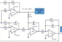 Rangkaian Crossover Aktif IC LM833 Rangkaian Crossover Aktif IC LM833