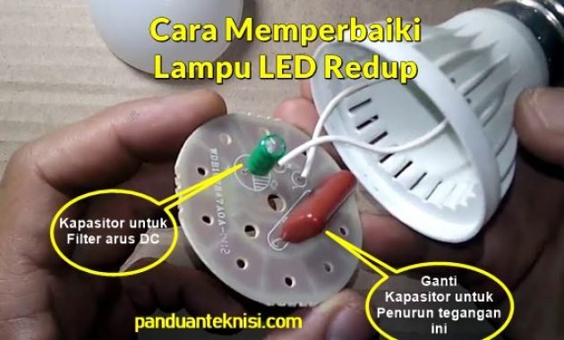 Cara Memperbaiki Lampu Emergency Yang Tidak Bisa Di Cas Charge Masputz Com