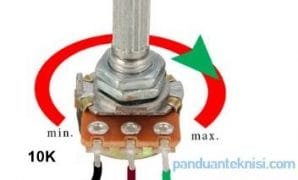 cara-memasang-potensiometer potensiometer