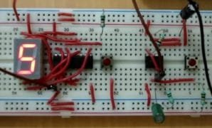 Rangkaian-Dadu-Elektronik Rangkaian Dadu Elektronik
