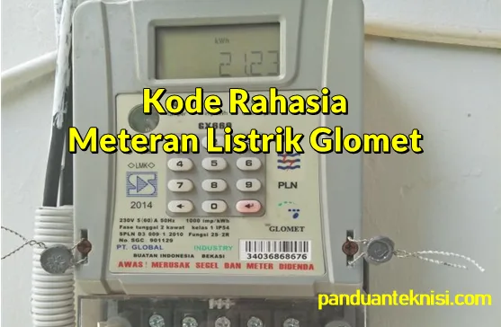 Kode Meteran Listrik Glomet