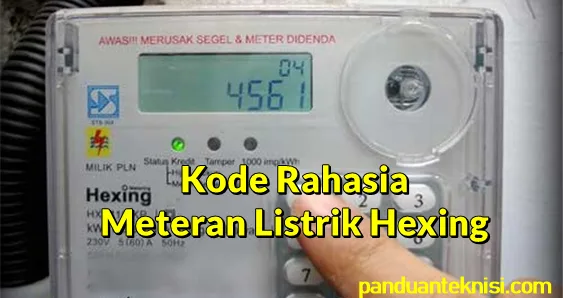 Kode Meteran Listrik Hexing