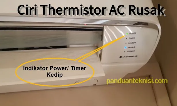 Ciri Thermistor AC Rusak