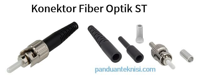 Konektor Fiber Optik ST