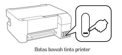 cara mengecek tinta printer epson l3110