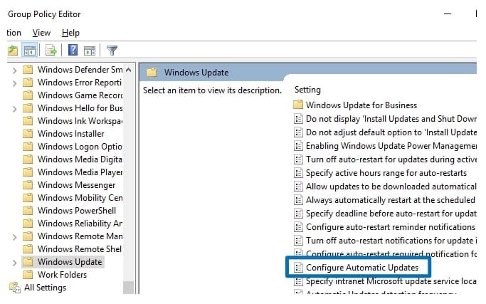 Cara Mematikan Update Windows 10 configure update