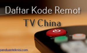daftar kode remot tv china