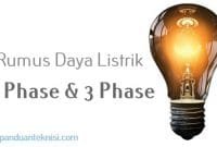rumus-daya-listrik rumus daya listrik