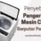 pengering mesin cuci berputar pelan